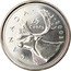 Canada 25 Cents Elizabeth II 3rd portrait 2003 P Proof KM# 184b CANADA 25 CENTS coin reverse