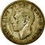 Canada 25 Cents George VI 1949 KM# 44 GEORGIVS VI DEI GRATIA REX HP coin obverse