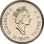Canada 25 Cents July - A Nation of People 1999 KM# 348 25 CENTS ELIZABETH II D ∙ G ∙ REGINA coin obverse