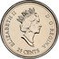 Canada 25 Cents June - From Coast to Coast 1999 KM# 347 25 CENTS ELIZABETH II D ∙ G ∙ REGINA coin obverse