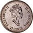 Canada 25 Cents March 1999 KM# 344 25 CENTS ELIZABETH II D ∙ G ∙ REGINA coin obverse