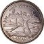 Canada 25 Cents March 1999 KM# 344 CANADA MARCH 1999 MARS ML coin reverse
