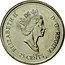 Canada 25 Cents November 1999 KM# 352 ELIZABETH II D ∙ G ∙ REGINA 25 CENTS coin obverse