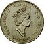 Canada 25 Cents Prince Edward Island (1992) KM# 222 ELIZABETH II CANADA D ∙ G ∙ REGINA 1867-1992 coin obverse