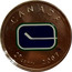 Canada 25 Cents Vancouver Canucks 2007 Maple leaf Prooflike KM# 643 CANADA VANCOUVER 2014 25 CENTS coin reverse