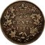 Canada 25 Cents Victoria 1874 H KM# 5 25 CENTS coin reverse