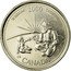 Canada 25 Cents Wisdom - September 2000 KM# 378 WISDOM 2000 SAGESSE CS CANADA coin reverse