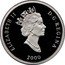 Canada 30 Dollars Antelope 2000 Proof; in sets only KM# 405 ELIZABETH II D G REGINA 2000 coin obverse