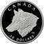 Canada 30 Dollars Grey Wolf 1998 Proof KM# 322 CANADA 30 DOLLARS KB coin reverse
