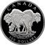 Canada 300 Dollars Bison 1997 Proof KM# 303 CANADA 300 DOLLARS coin reverse