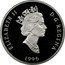 Canada 300 Dollars Falcon 1996 Proof KM# 281 ELIZABETH II D G REGINA 1996 coin obverse