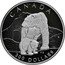 Canada 300 Dollars Polar bear 1990 Proof; in sets only KM# 177 CANADA 300 DOLLARS RB coin reverse