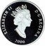 Canada 300 Dollars Pronghorn 2000 Proof KM# 408 ELIZABETH II D G REGINA 2000 coin obverse