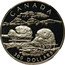 Canada 300 Dollars Sea otter 1994 Proof KM# 255 CANADA 300 DOLLARS coin reverse
