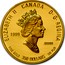 Canada 350 Dollars P.E.I. Golden Slipper 1999 Proof KM# 370 ELIZABETH II CANADA D∙ G∙ REGINA 1999 .99999 FINE GOLD 350 DOLLARS OR PUR coin obverse