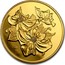 Canada 350 Dollars Pacific Dogwood 2000 Proof KM# 404 coin reverse
