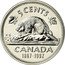 Canada 5 Cents Confederation (1992) Proof KM# 205 5 CENTS CANADA 1867-1992 coin reverse