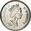 Canada 5 Cents Golden Jubilee 1952-2002 P KM# 446 ELIZABETH II D ∙ G ∙ REGINA 1952 2002 P coin obverse