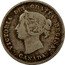 Canada 5 Cents Victoria 1891 KM# 2 VICTORIA DEI GRATIA REGINA. CANADA coin obverse