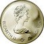 Canada 5 Dollars Boxing 1976 Proof KM# 108 ELIZABETH II CANADA 1976 coin obverse