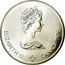 Canada 5 Dollars Fencing 1976 Proof KM# 107 ELIZABETH II CANADA 1976 coin obverse
