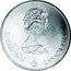 Canada 5 Dollars Swimming 1975 Proof KM# 100 ELIZABETH II CANADA 1974 coin obverse