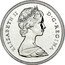Canada 50 Cents Elizabeth II 2nd portrait 1972 KM# 75.1 ELIZABETH II D∙G∙REGINA coin obverse