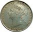 Canada 50 Cents Victoria 1872 H KM# 6 VICTORIA DEI GRATIA REGINA CANADA coin obverse