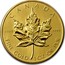 Canada 50 Dollars Maple Leaf 10th Anniversary 1985 KM# 125.2 CANADA 9999 9999 FINE GOLD 1 OZ OR PUR coin reverse