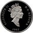 Canada 75 Dollars Bison 1997 Proof; in sets only KM# 301 ELIZABETH II D G REGINA 1997 coin obverse