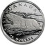 Canada 75 Dollars Polar bear 1990 Proof; in sets only KM# 175 CANADA 75 DOLLARS RB coin reverse