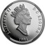 Canada 75 Dollars Snowy Owl 1991 Proof KM# 199 ELIZABETH II D∙G∙REGINA 1991 coin obverse