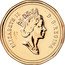 Canada Cent Elizabeth II 3rd portrait 1990 Proof KM# 181 ELIZABETH II D∙G∙REGINA coin obverse