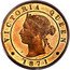 Canada Cent Victoria 1871 KM# 4 VICTORIA QUEEN 1871 coin obverse