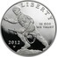 USA Dollar Infantry Soldier 2012 Proof KM# 529 LIBERTY IN GOD WE TRUST 2012 W coin obverse
