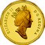 Canada Dollar Loon in Collector Card 1996 Proof KM# 186 ELIZABETH II D ∙ G ∙ REGINA coin obverse