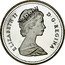 Canada Dollar Mackenzie River Bicentennial 1989 Proof KM# 168 ELIZABETH II D ∙ G ∙ REGINA coin obverse