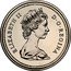 Canada Dollar Prince Edward Island 1973 (c) KM# 82 ELIZABETH II D ∙ G ∙ REGINA coin obverse