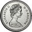 Canada Dollar Voyageur Design 1972 KM# 64.2a ELIZABETH II D ∙ G ∙ REGINA coin obverse