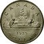 Canada Dollar Voyageur Smaller young bust Elizabeth II 1975 KM# 76.2 CANADA 1975 DOLLAR H8 EH coin reverse