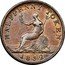 Canada Halfpenny (Province of Upper Canada Token) KM# Tn1 HALFPENNY TOKEN 1832 coin reverse