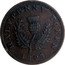 Canada Halfpenny Token Thistle 1823 KM# 1 HALFPENNY TOKEN coin reverse