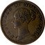 Canada Halfpenny Token Victoria 1843 KM# 3 PROVINCE OF NOVA SCOTIA coin obverse