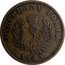 Canada Halfpenny Token Victoria 1843 KM# 3 HALFPENNY TOKEN coin reverse