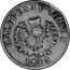 Canada Halfpenny Token (Victoria Mayflower) KM# 5a PROVINCE OF NOVA SCOTIA HALFPENNY TOKEN coin reverse