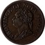Canada One Penny Token Thistle 1832 KM# 2 PROVINCE OF NOVA SCOTIA coin obverse