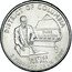 USA Quarter District of Columbia 2009 P KM# 445 DISTRICT OF COLUMBIA E PLURIBUS UNUM DUKE ELLINGTON JUSTICE FOR ALL coin reverse