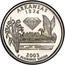 USA Quarter Dollar Arkansas 2003 S KM# 347a ARKANSAS 1836 E PLURIBUS UNUM coin reverse