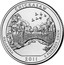 USA Quarter Dollar Chickasaw National Recreation Area 2011 D KM# 498 CHICKASAW OKLAHOMA E PLURIBUS UNUM coin reverse