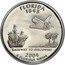 USA Quarter Dollar Florida 2004 S KM# 356a FLORIDA 1845 E PLURIBUS UNUM GATEWAY TO DISCOVERY coin reverse